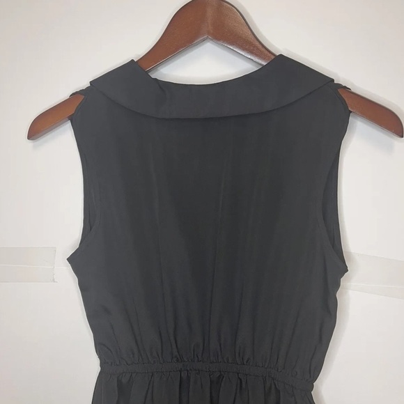 Kardashian Kollection Black Dress S Short Fit & Flair Sleeveless Gothic School - Picture 4 of 9